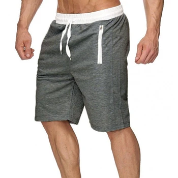 Vasaras Šorti Vīriešu Modes Zīmolu bikses, Elpojošs Vīriešu Ikdienas īsās bikses-Šorti Ērti hip hop vīriešiem ceļa garās bikses streetwear bikses