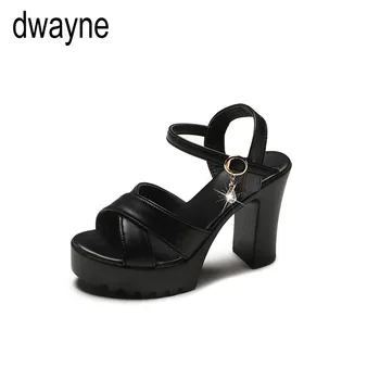 Vasarā jauno super augstu papēdi sieviešu sandales jēlnaftas papēža seksīgas augstpapēžu kurpes vienkāršu, elegantu augstpapēžu sandales dfv56
