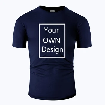 Vasarā Jūsu Pasūtījuma logo Firmas Logotipu/Attēlu Pasūtījuma Vīriešiem un sievietēm DIY Kokvilnas T krekls ar Īsām Piedurknēm Gadījuma T-krekls Topi Tee 13 Krāsa