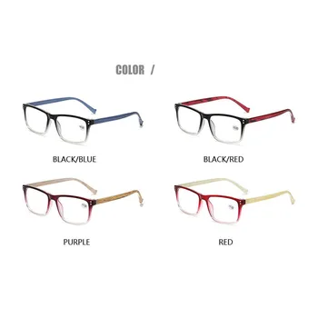 VCKA Laukumā Lasīšanas Brilles Vīrieši Sievietes Presbyopic Unisex Brilles Modes Redzesloka Ar Dioptriju Oculos +1 +1.5 +2 +2.5 +3 +3.5