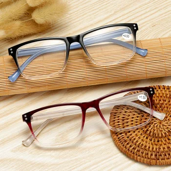 VCKA Laukumā Lasīšanas Brilles Vīrieši Sievietes Presbyopic Unisex Brilles Modes Redzesloka Ar Dioptriju Oculos +1 +1.5 +2 +2.5 +3 +3.5