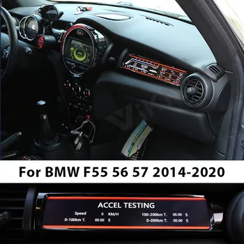 Veiktspējas LCD Passeng Displejs BMW MINI F55 F56 F57. - 2020. gadam pilota paneļa Auto Digitālās Dash Paneļu