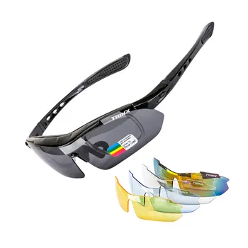 Velo Brilles Polarizētās Velo Brilles Sporta Vīriešu Saulesbrilles Velo Braukšana Aizsardzības Brilles Briļļu 5 Lēcas