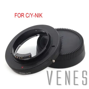 Venes C/Y-Nik AF Apstiprināt Makro Objektīva Adapteris Tērps Contax Yashica CY Objektīvu Nikon Kameras