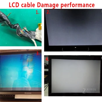 Video ekrāna Flex vadu Lenovo ThinkPad X1 JOGAS X1 00JT850 30pin klēpjdatoru LCD LED LVDS Displejs Lente kabeļu 450.04P03.0001