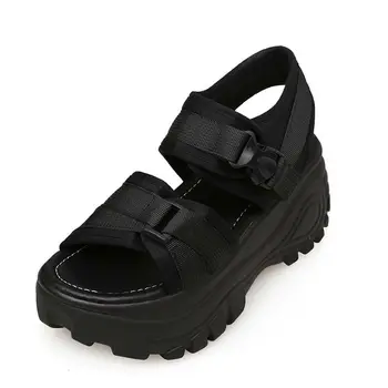 Viegls, mīksts apakšā 2020. gadam biezu grunts sandales sieviešu Xiapo ar platformas kurpes N6-89
