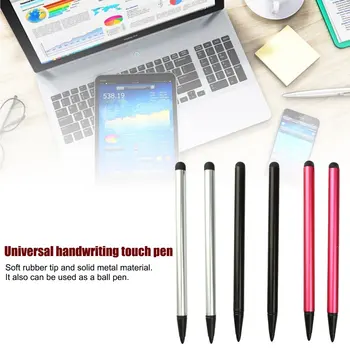 Vienkārši Divējāda Lietojuma Skārienekrānu, Pildspalvu, Pretestība, Kapacitāte Pildspalvu, Skārienekrāna Pildspalva Mobilo Telefonu Skārienekrāna Pildspalva Touch Metāla Pildspalvas
