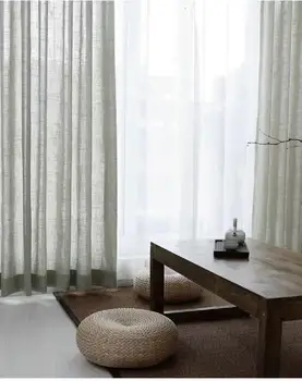 Vienkāršu, vienkrāsainu aizkaru kokvilnas, kaņepju sajauc multicolor izvēles guļamistaba, viesistaba, balkons saulessargs ekrāns