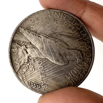 Viesulis Zvaigžņotām Debesīm 1936 Klaiņot Niķeļa Monēta Brīvības Ērglis Dolāru Kopēt Monētas Līgumreisu Vara Monētu Kolekciju