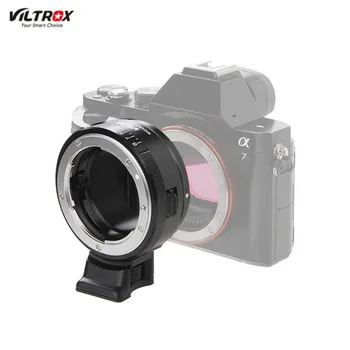 Viltrox NF-NEX Objektīvu Adapteri priekš Nikon F AF-S AI G Objektīvs Sony E Kamera A9 A7SII A7RII NEX 7 A6500 w/ Tripod Mount Diafragmas Gredzens