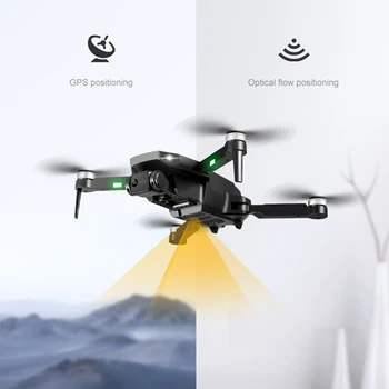 Vimillo RG101 GPS Dūkoņa 6K HD Kamera Profesionālās 5G WIFI FPV Dron Aerial Photography Brushless Motors Salokāms Quadcopter 1200M