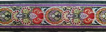 Vintage izšuvumi arābu stila 5cmx10YARDS Poliestera, Kokvilnas Žakarda Lentes DIY Ģitāras jostas soma apģērbu, aizkaru Aksesuāri, mežģīnes