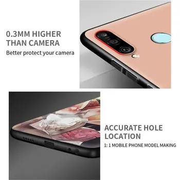 Volejbols Haikyuu Silikona Tālruni Gadījumā, Huawei P Smart Z 2019 P40 Lite E P30 Pro P20 P Smart 2020 Korpusa Vāka Coque Capa