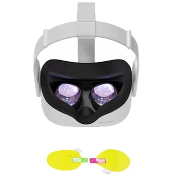 VR Piederumi Oculus Quest 2 Vr Brilles TPU Mīksto Filmu VR Objektīva Aizsargs HD Filmu Anti-scratch, Lai Oculus Quest2 4gab