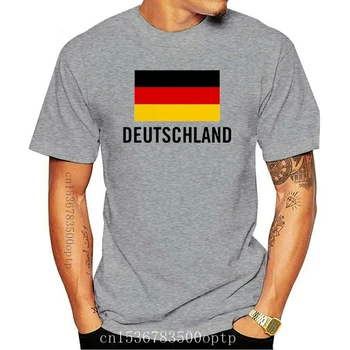 Vācija deutschland T Krekls cilvēks socceres svīteri TShirts Kokvilnas tauta komanda Kokvilnas tikšanās fani reglāns Streetwear zvaniķis Tee