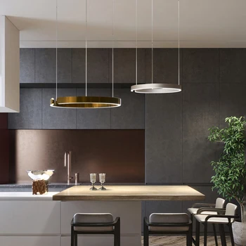 Vācija Reprodukcija Apturēšanu Kulons Aptumšojami LED Lampas Karājas Lampas Virtuves Salu Mito Lustras Apgaismojums Moderns Dizains