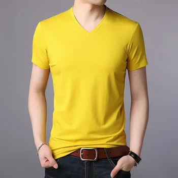 Vīriešu īsām piedurknēm t-krekls tendence drēbes jaunas vasaras 39 vīriešu pusi piedurknēm T-krekls