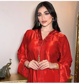 WEPBEL Tuvo Austrumu Musulmaņu Sieviešu Kleita Dubaija Šampanieti Kapuci Abaya Mežģīnes Zamšādas Noble Drēbes Musulmaņu Sieviešu Drēbes Abaya Kleita