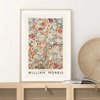 William Morris Muzeja Izstāde Plakāti, Kanvas Gleznu Galerija Sienas Art Prints Vintage Bildes viesistaba, Mājas Dekoru