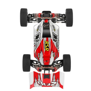 WLtoys 144001 2.4 G Sacīkšu RC Auto Konkurences 60 Km/h Metāla Šasijas 4wd Elektriskā Formula Tālvadības Rotaļlietas