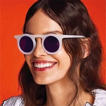 WOENFEL Kārta Vintage, Saulesbrilles Sieviešu Luksusa Zīmolu Retro Modes Saules Brillēm, Vīriešu Klasisko Dizaineru Sieviešu Gudrs Vadītājs Brilles