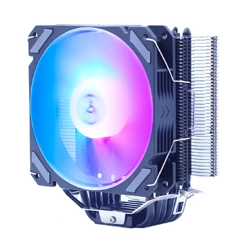 Wovibo CPU Cooler Fan Datoru PWM 4PIN 120mm RGB Dzesēšanas Ventilateur Intel 115x 1200 1366 2011 X79 X99 AMD AM3 AM4