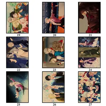 WTQ Kanvas Glezna Anime Plakāti JURIJS!!! uz LEDUS Sienu Dekors Retro Plakātu Sienas Mākslas Priekšstatu par Dzīves Telpu Dekorēšana Home Deco