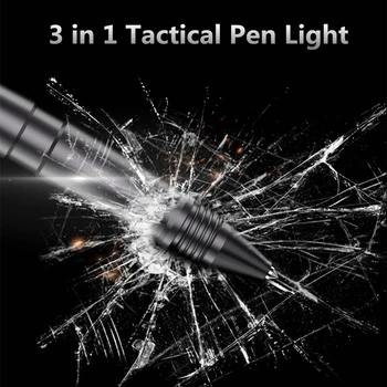 WUBEN Taktiskās LED Penlight USB Lādējamu Pildspalvu Lukturīti 130 Lūmeni IP68 Ūdensnecaurlaidīga Lodīšu Pildspalva ar Lukturīti