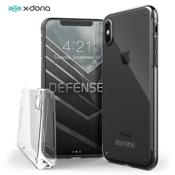 X-Doria Aizsardzības 360 Pilna Aizsardzības Tālrunis Lietā Par iPhone X 10 ir Pilnībā Segtu 360 Grādu Pilna Ķermeņa Lietā Coque iPhone X Vāciņu