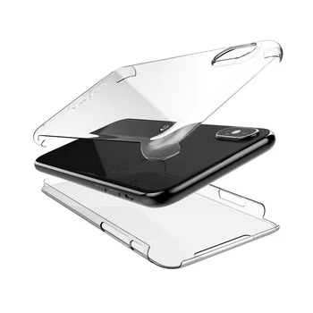 X-Doria Aizsardzības 360 Pilna Aizsardzības Tālrunis Lietā Par iPhone X 10 ir Pilnībā Segtu 360 Grādu Pilna Ķermeņa Lietā Coque iPhone X Vāciņu