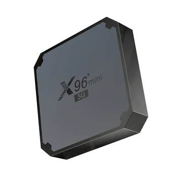 X96 Mini STB Android 9.0 S905W Quad Core 1GB 8GB 2.4 GHz 5GHz WiFi Smart TV Box Mini Smart TV Kastē Ultra HD Media Player