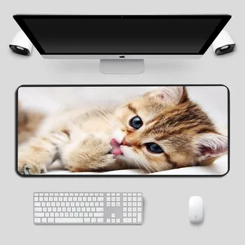 XGZ Tik Gudrs Kaķis, Spēļu peles paliktnis Datorspēļu Peles Mat High-end Pad Spēli Datorā Personalizētu Padmouse HD Drukāšanas Klēpjdatoru, Spēlēt Mat