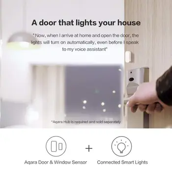 Xiaomi Aqara Durvju Logu Sensors Smart Home Zigbee Funkcija Mini Sensors Tālvadības Signalizāciju, Drošības Mijia APP Apple Homekit