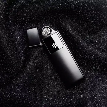 Xiaomi Bee Metāla Elektronisko Cigarešu Šķiltavas USB Lādējamu skārienekrānu, Pretvēja Cigarešu Sīkrīkus Vīriešiem Drošu Nav Uguns,