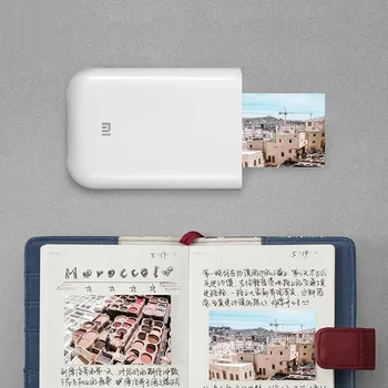 Xiaomi Bluetooth ZINK Printeri Drukā 300dpi AR Foto Portable Mini Kabatas Printeri DIY fotopapīrs Printeriem iphone Android