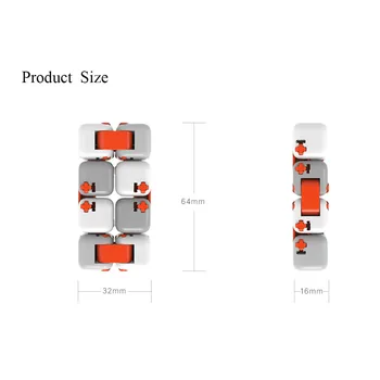 Xiaomi Mijia Mitu Cube Ripu Pirkstu Ķieģeļi Fidget Celtniecības Bloki Itelligence Portatīvo Smart Pirkstu Rotaļlietas Dāvana Bērnam