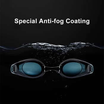 Xiaomi TS Peldēšanas Brilles Peldēšanai Stikla HD Anti-miglas 3 Maināmiem Deguna Celma ar Silikona Blīvi Widder Leņķis Aizsargbrilles