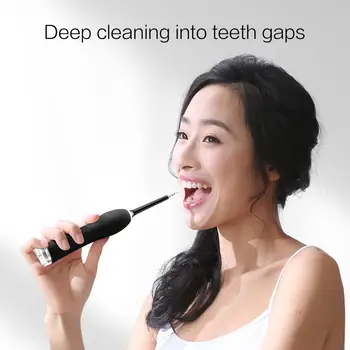 Xiaomi YMYM Zobu Balināšanas Ierīces Elektriskā Zobu Tīrītājs Sonic zobu Suka Akmens Noņemšanas JAUNU Augstas Frekvences Zobu Mazgāšanas