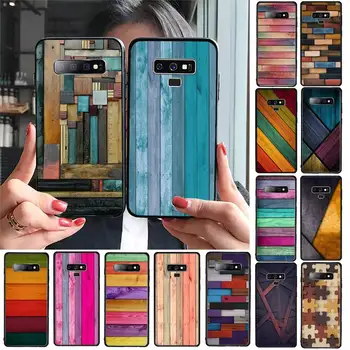 YNDFCNB Koka Stils Tālrunis Case For Samsung Galaxy S20 S10 Plus S10E, S5, S6 S7edge S8 S9 S9Plus S10lite 2020