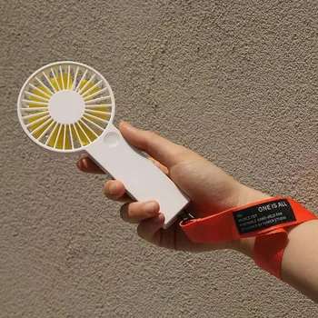 Youpin VH portatīvo rokas mini ventilators, USB uzlādējams Dzesēšanas Ērts ventilators kopmītnē biroja Telpām