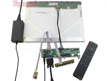 Yqwsyxl Komplekts LP156WH2-TLQA LP156WH2(TL)(QA) TV+HDMI+VGA+AV+USB LCD LED ekrānu Kontrollera Draiveri Valde