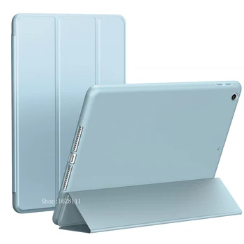 YRSKV Lietā par iPad mini 5 2019 atbrīvot Ultra Slim Smart PU Ādas Segumu Magnētiskā Auto miega Mosties gadījumā, Silikona TPU shell
