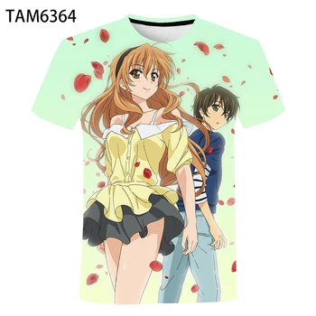 Zelta Laiks Anime Ir 2021. Vīriešu Un Sieviešu Vasaras Modes Universāls 3D Iespiests T-Krekls Bērnu Īsām Piedurknēm Ielu Modes Augšu