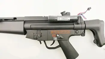 ZHENDUO ĀRA Jinming Gorkija MP5 HQ MP5k Lipo Akumulatoru Rotaļu pistoli piederumi bise