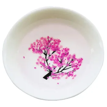 Ziedu Mainīt Bļodā Japānas Burvju Sakura Kausa zemā Temperatūrā Krāsa Mainās Ziedu Displeja Dēļ Kausa Keramikas Kung Fu Tējas Tase#g30
