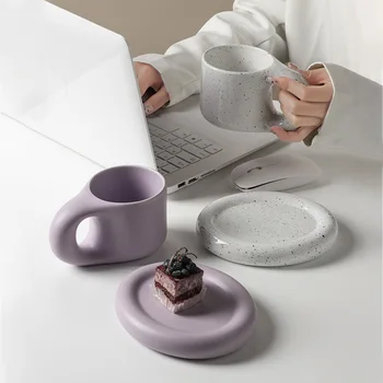 Ziemeļvalstu stila cienītājiem Krūze neto red vienkārši radoši kafijas tasi biroja jaukā meitene Keramikas Krūze Tējas, rotas, Augstas klases tēju komplekts