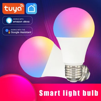Zigbee Smart Home LED Spuldzes Gaismas Lampa RGB lai Tuya Smart Dzīves Smartthings Ewelink Alexa, Google Home