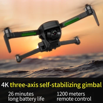 Zvaigznes Jaunu Sg906 Gps Dūkoņa Ar Wifi Fpv 4k Kamera Trīs ass Gimbal Brushless Profesionālās Quadcopter Šķēršļu Izvairīšanās Dron