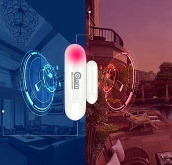 Zwave Plus Tuya Durvju Logu Sensors Detektora Signāla Viedā Dzīves Saderīgs Ar Alexa, Google Home Vārti Ar Centrmezglu