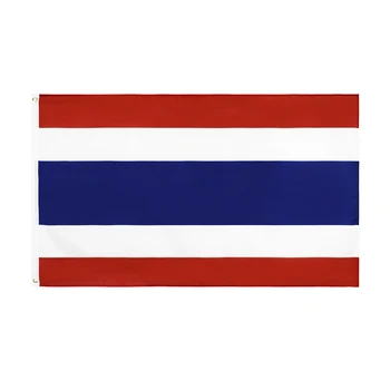 ZXZ bezmaksas piegāde 90x150cm Taizeme karoga 3x5ft THA TH Thailand Valsts karoga Dekorēšanai